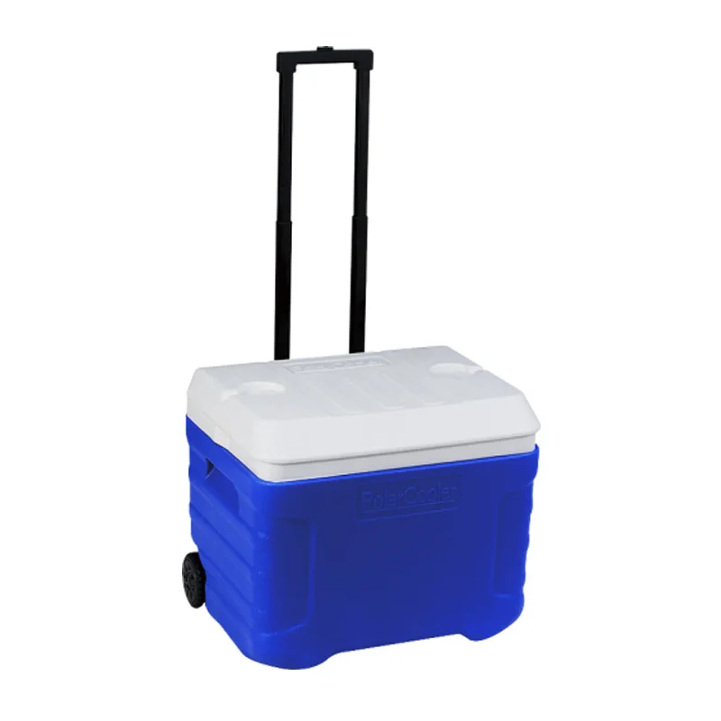 40 liter Ice Chest Portable Plastic Ice Box Large Cooler Vehicle Storage Box Thermal Insulated Coolers Box