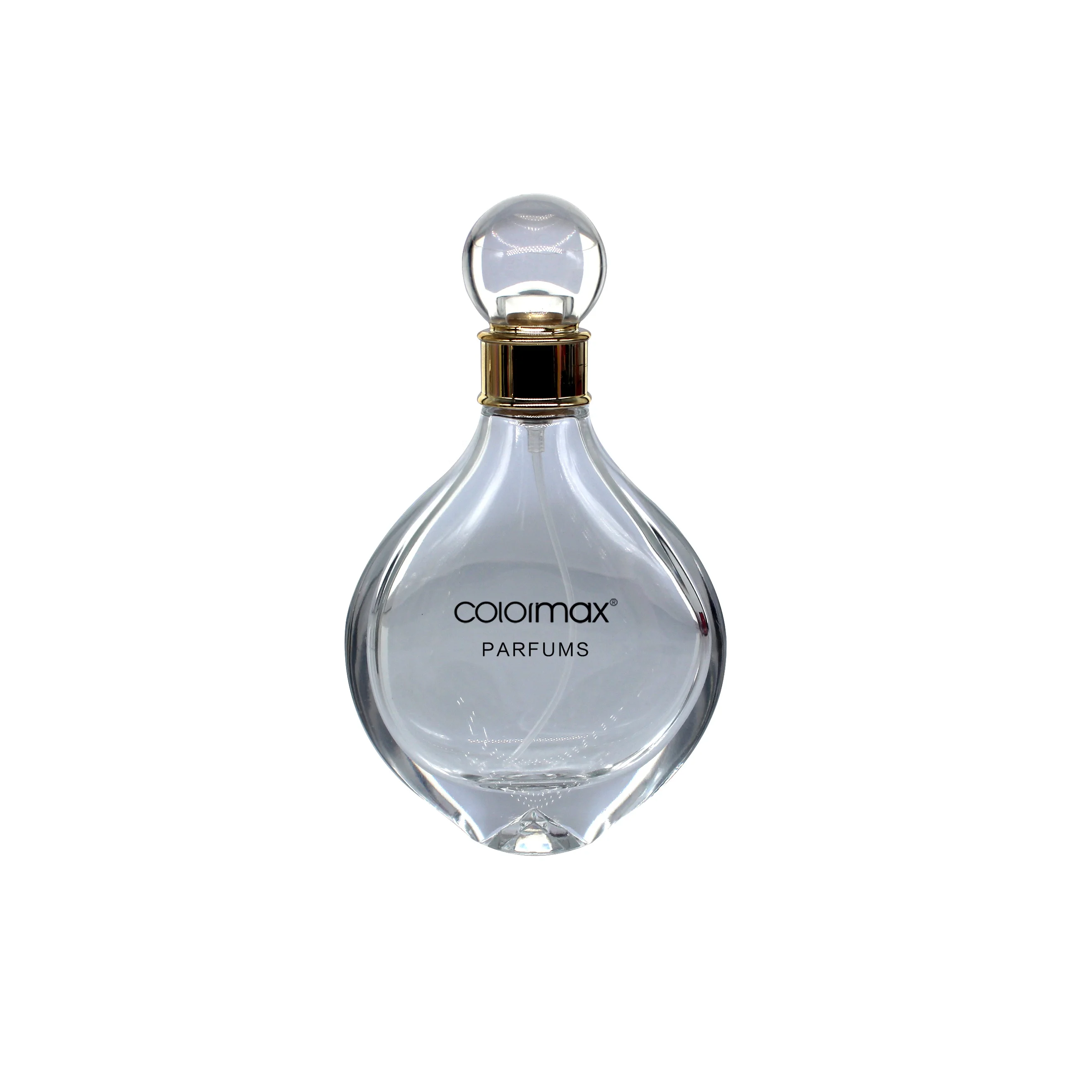 
Wholesale 30 ml 50ml Clear Black China Empty Flacon Frosted Glass Perfume Bottle 