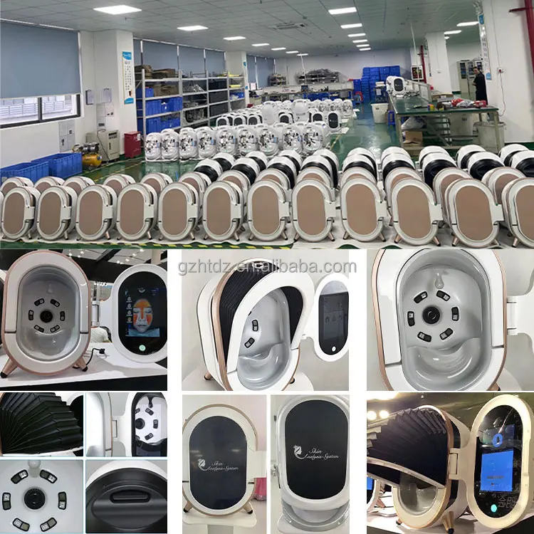 Magic Mirror 3d Facial Skin Scanner Analyzer Facial Skin Analyzer ai skin analysis machine