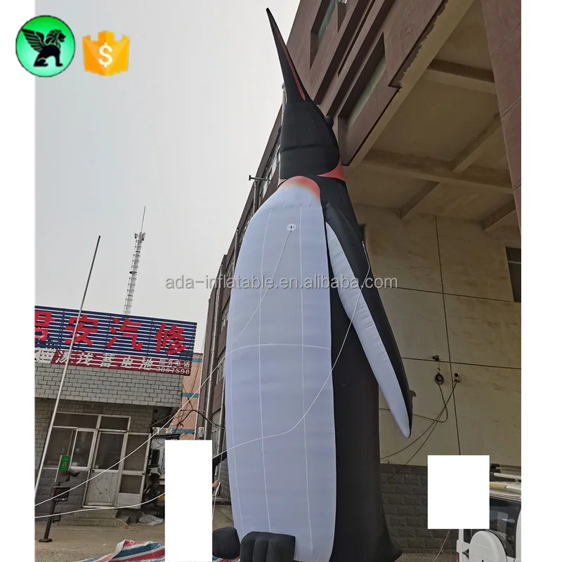 29.52ft высокое клуб рекламные надувные Пингвин Индивидуальные гигантский сценический пингвин для события A7360