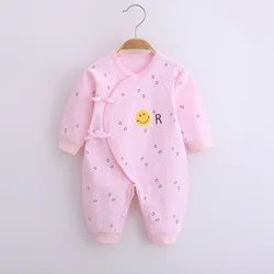 Baby Clothes Rompers Magnetic Buckle Me Baby Clothes Clothing no-fuss Magnetic Closures Double Button Magnetic Footie Romper