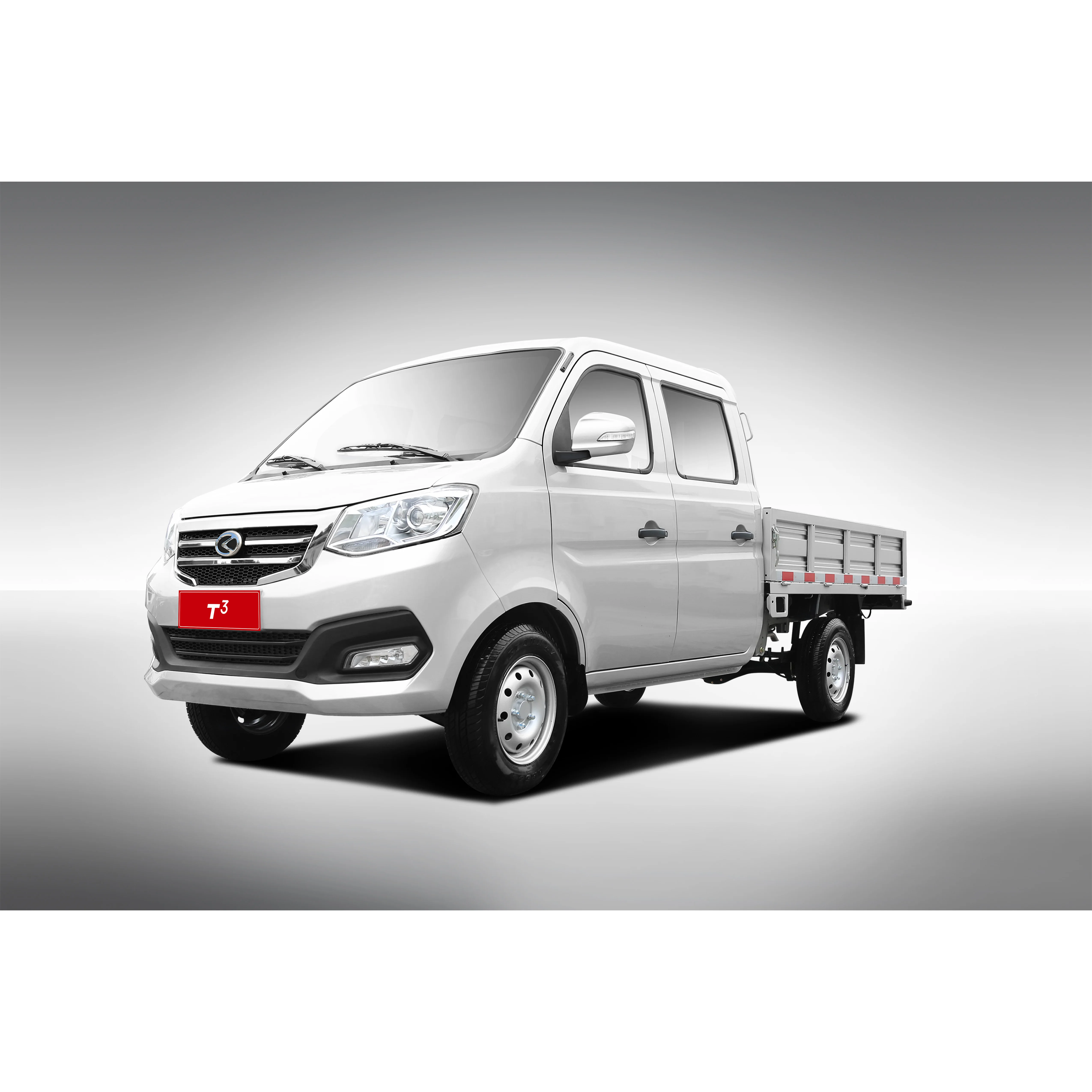 KYC T3 double cabin high quality  mini  truck  cargo 2220*1600*380mm with AC and reliable truck tires