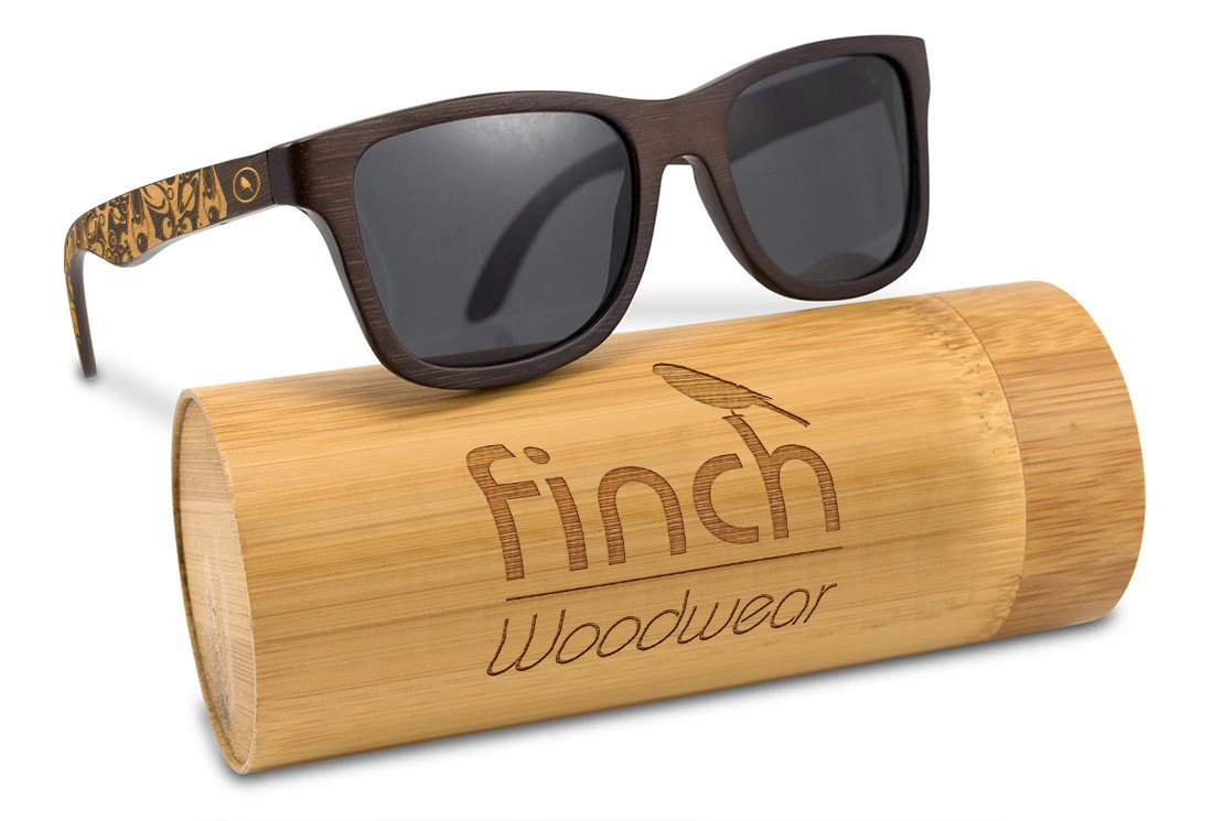 Custom Logo Wooden Bamboo Sunglasses Polarized Lens Fashion Colorful Retro Unisex Sun Glasses