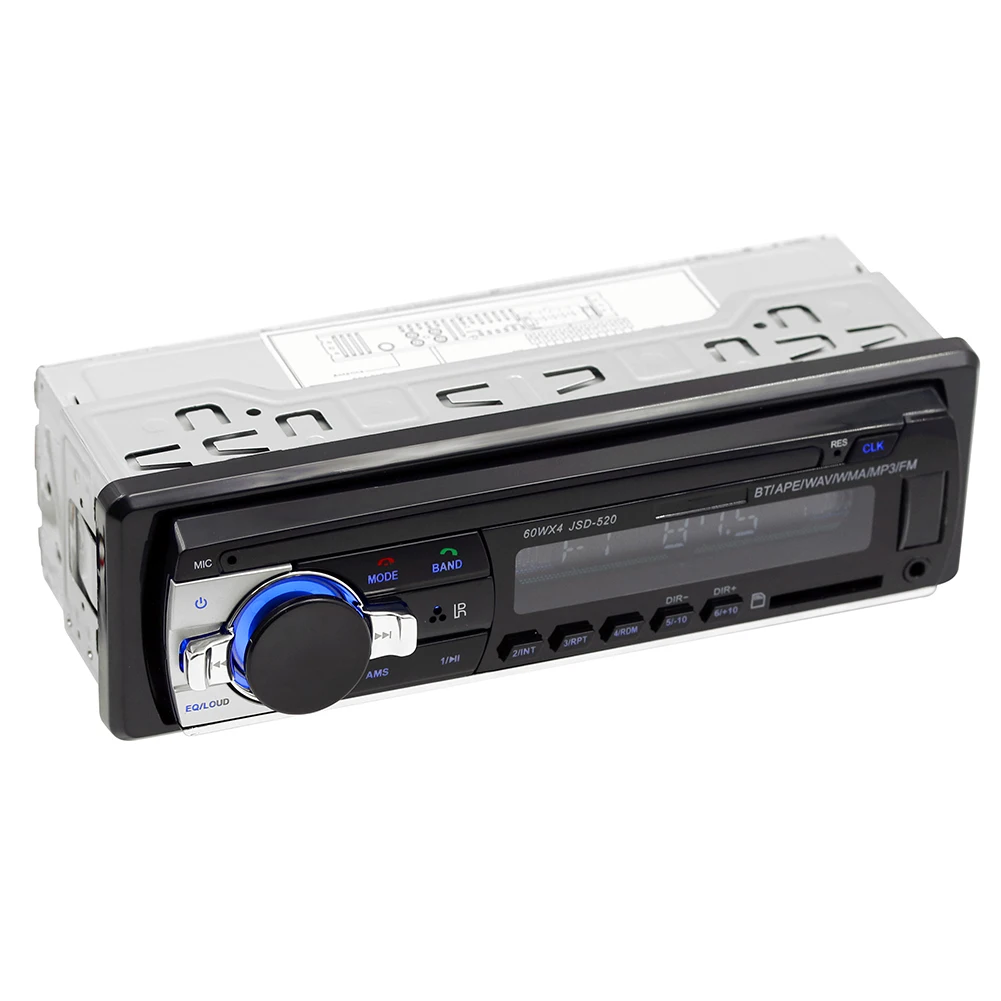 1 DIN MP3-плеер головное устройство автомобильное стерео радио несколько EQ FM/SD/USB/AUX 12