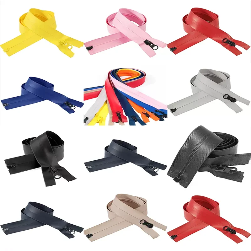 SAS 10Cm-60Cm Customization Nylon Open-End PU #3 #5 #7 #8 #10 Waterproof Zipper