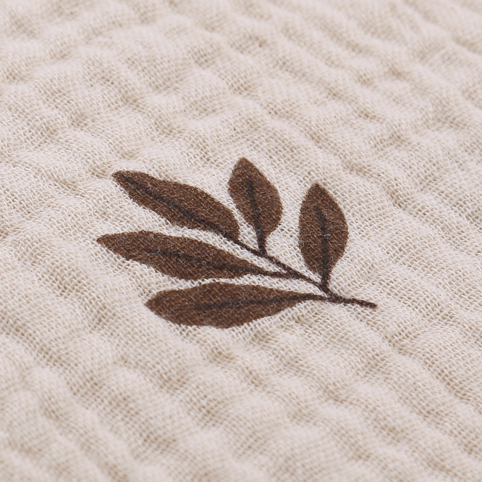 New 100% Organic Cotton Six-Layer Gauze Square Towel Muslin Face Cloth Handkerchief Baby Washcloth for Children