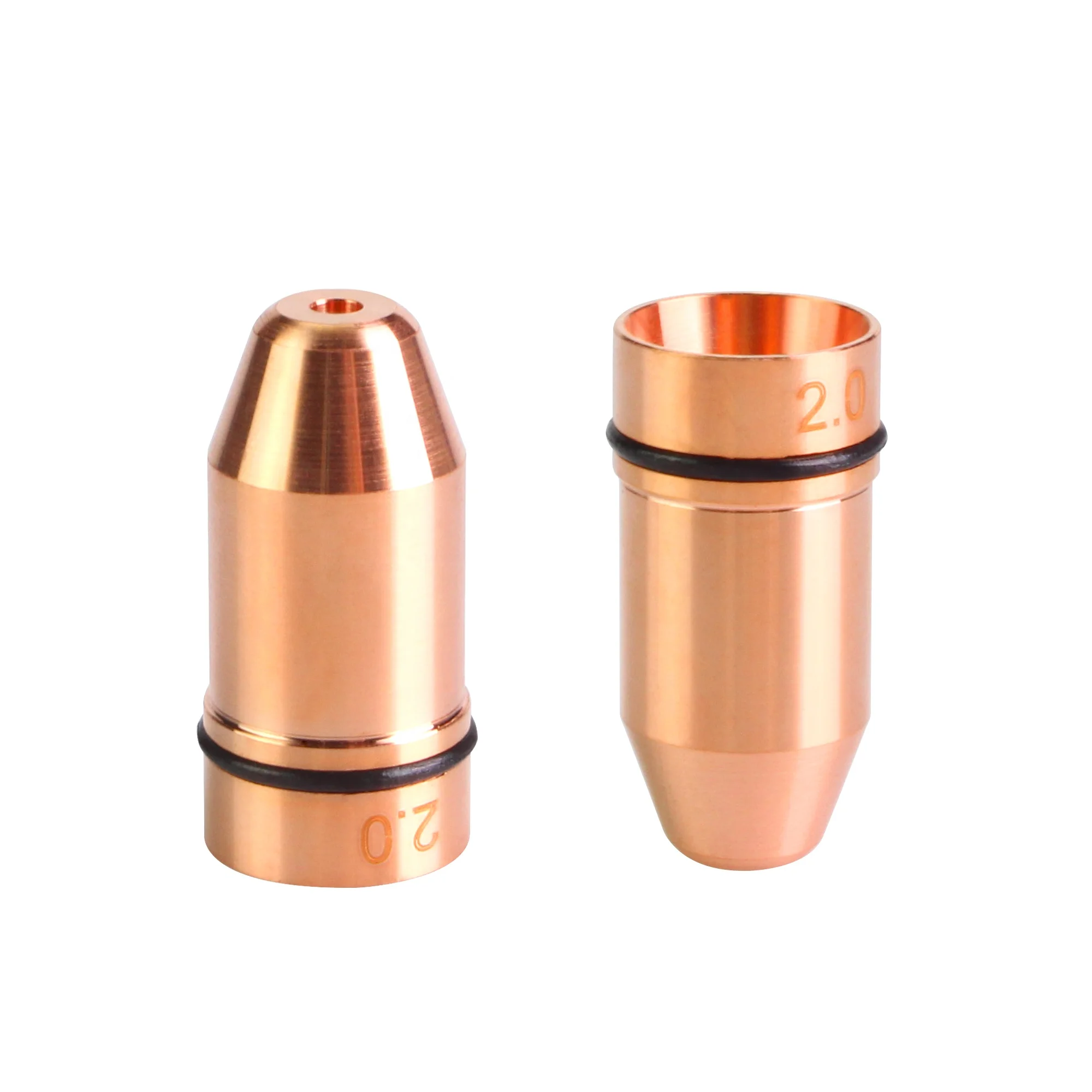 ALS Bullet nozzle Laser Cutting Single Double layer For Fiber Laser Head Machine Laser