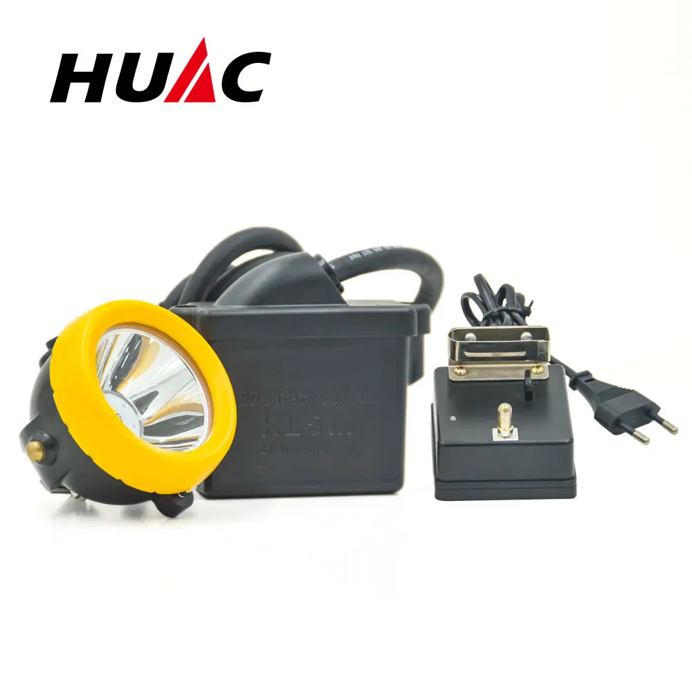 IP68 11000Lux China head torch KL5M corded miner led headlamps head cap lamps headlights mining cap lamps