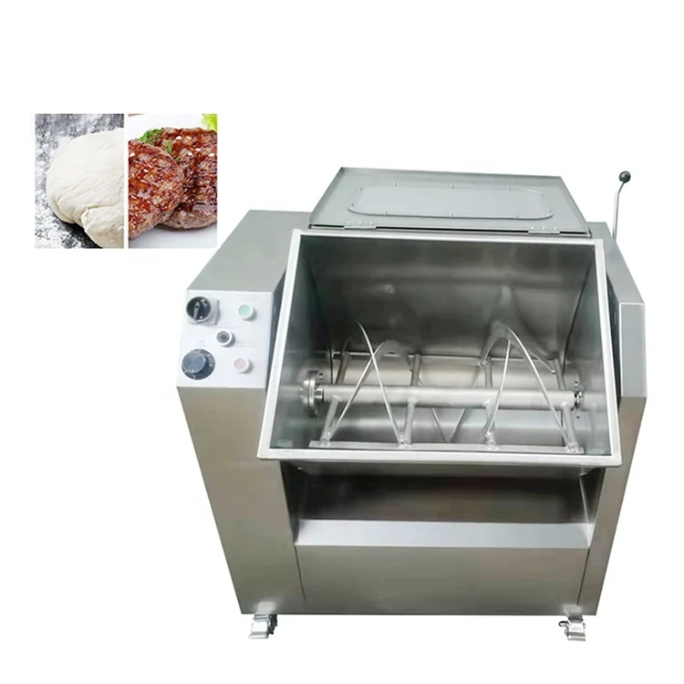 Hotel Commercial Stainless Steel 304 201 Meat Stuffing Mixer Mixing Machine Bakery Cake Pizza Bread Dough Mixer