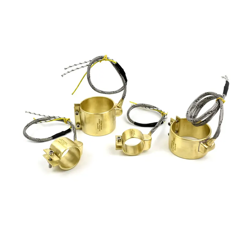 BRIGHT Manufacturer Electric Induction Brass Hot Runner Copper Band Heater with Set of Nozzles