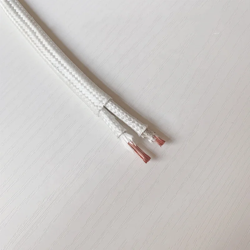 Кабель работающий в условиях высоких температур 2 четыре ядра 3 провод с сердечником термостойкие слюды Плетеный огнеупорные провода 0 5 мм 75 1