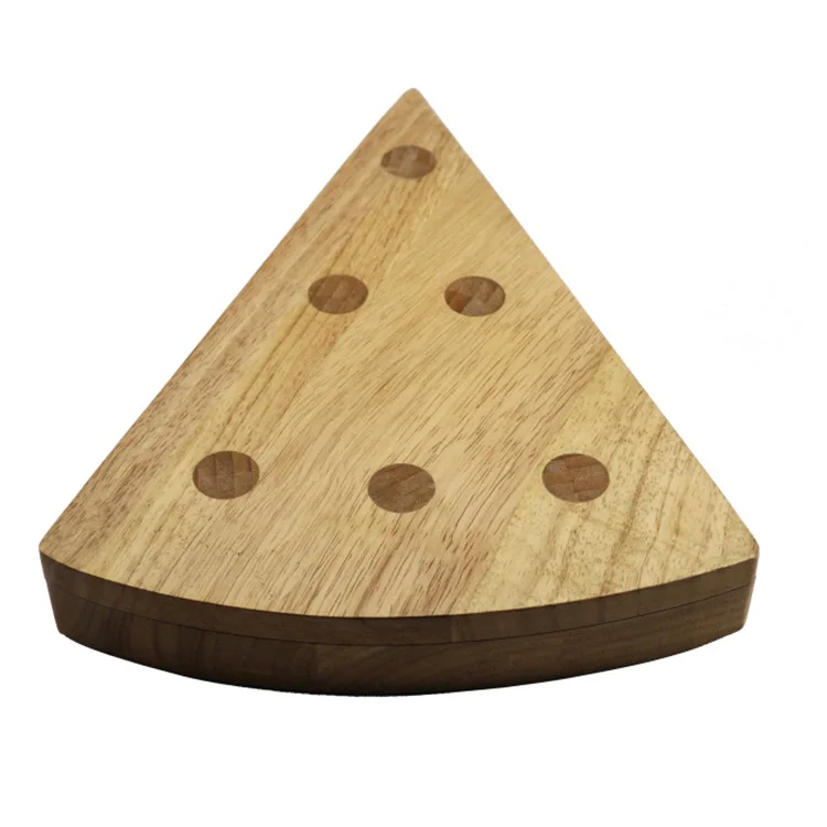 Cheese Triangle Cheese Board Cheese Drawer Bamboo Wooden Bread Cutting Board