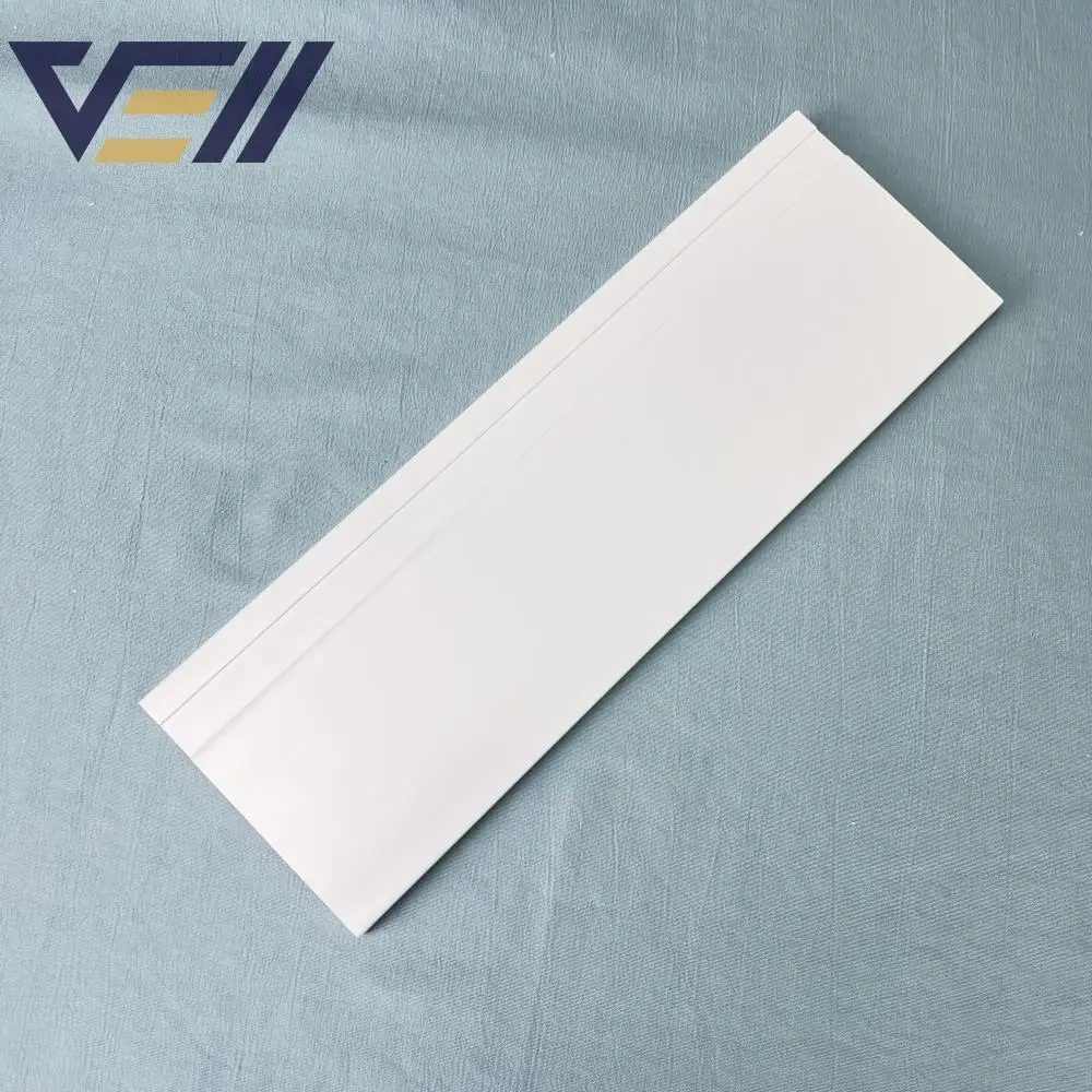 Light Plaster Line PVC Material PS skirting Panels MDF Moulding White PS Moulding