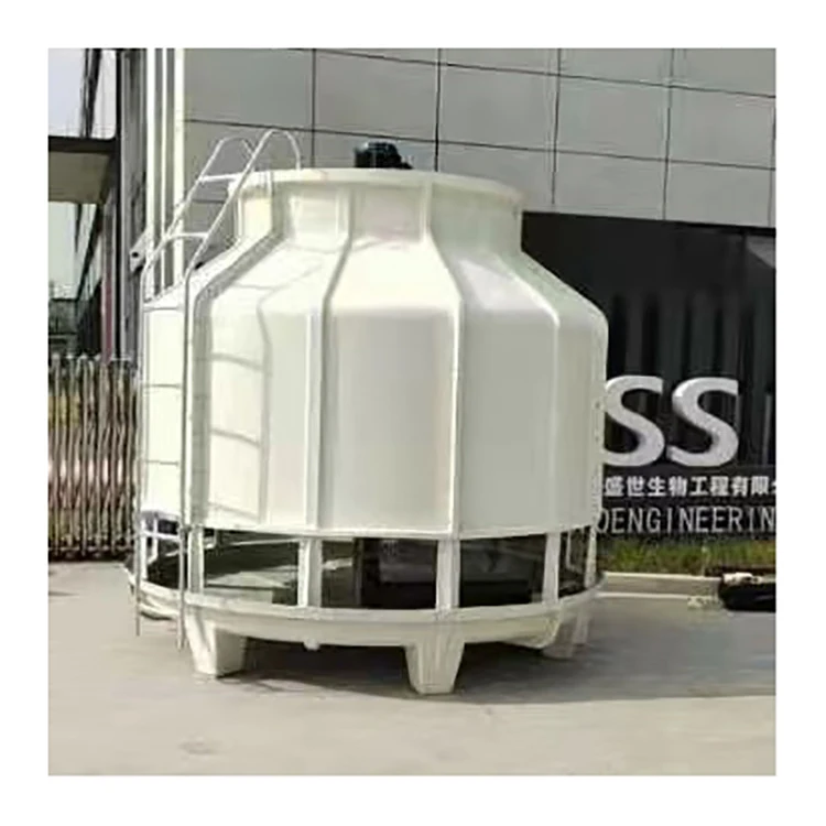 JUYUAN 10 Ton Industrial Water Cooling Tower For Water Cooled Chiller