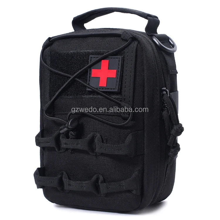 Custom IFAK Molle Tactical Medical Pouch, Empty Compact Admin First Aid Belt Pouch Tactical Bag