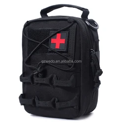 Custom IFAK Molle Tactical Medical Pouch, Empty Compact Admin First Aid Belt Pouch Tactical Bag