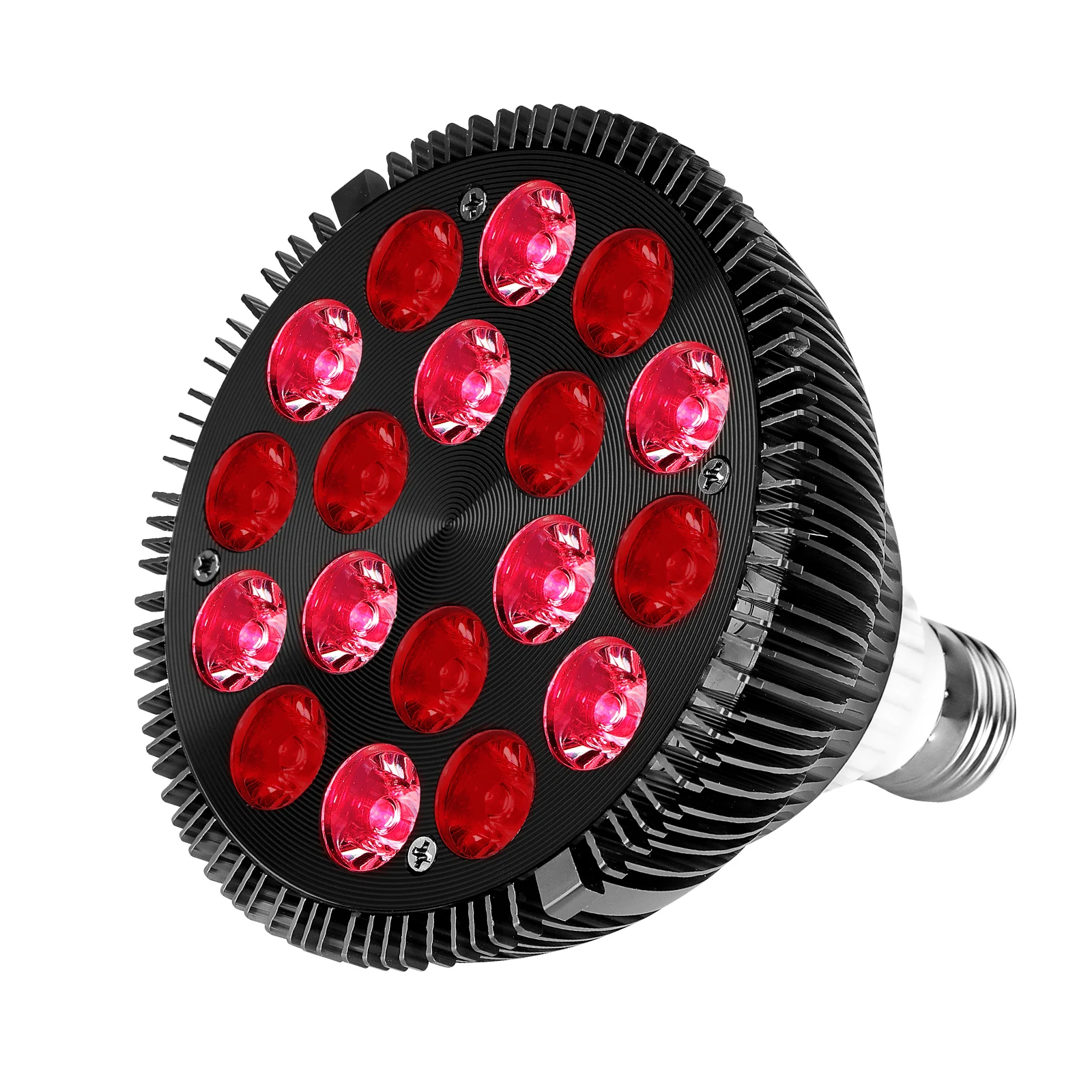 Factory 36W Professional Portable Medical Grade Beauty Near Infrared Pulse Facial Red Led Light Therapy Lamp Bulb For Skin