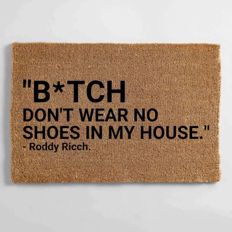 
New Colorful Custom Printed Nitrilel Rubber Logo Floor Door Mat Anti-slip Custom Printed Living Room Foot Door Carpet Mat 