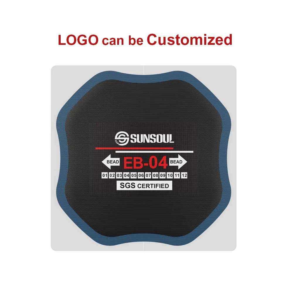 Sunsoul High Quality Euro Truck Rubber Type Radial Tire Repair Patch