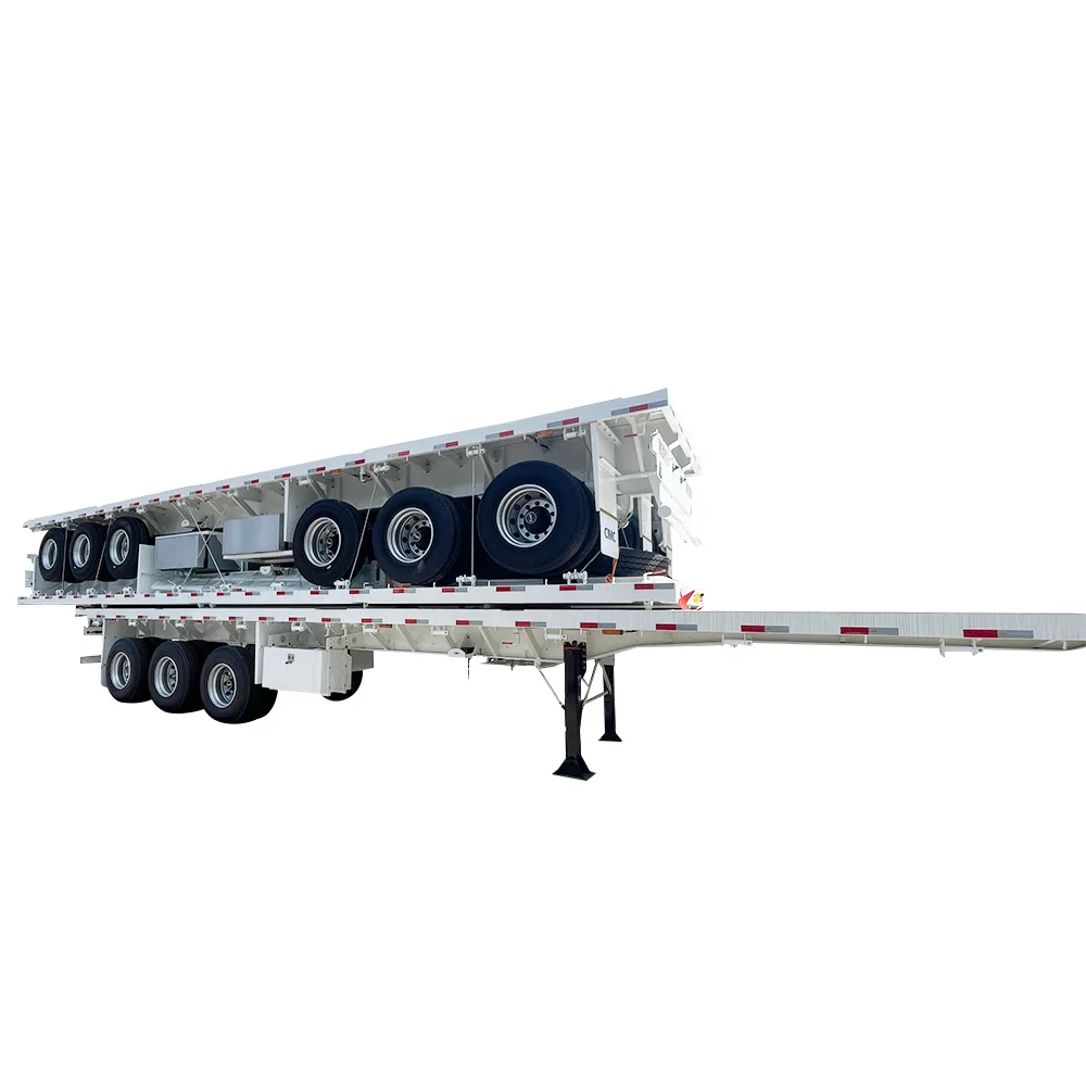 2023 CAMC Vehicle Master 3 Axles 40ft Container Flatbed Semi Trailer