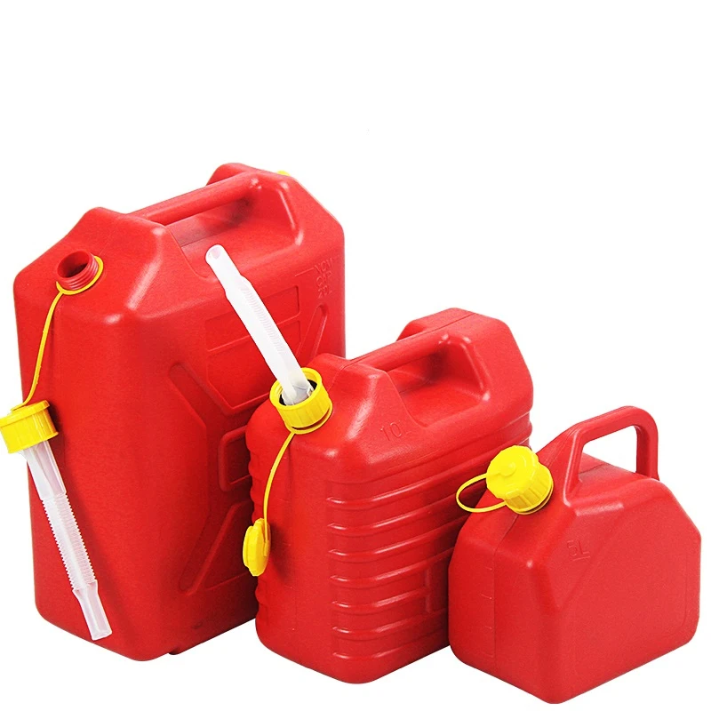 Wholesale plastic type jerry can fuel container mini bar car motorcycle portable gasoline tank