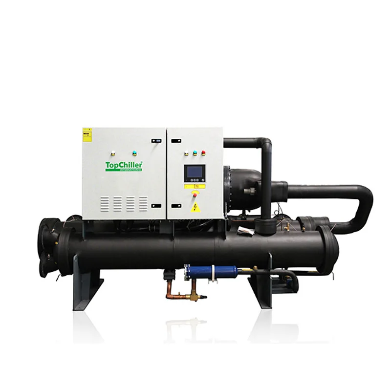 High Cooling Effect One Hanbell Screw Compressor 40HP Low Temperature Glycol Chiller (-10 Degrees ) for Gas Beverage Production