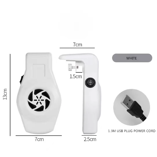 Aquarium fish tank strong wind cooling fan