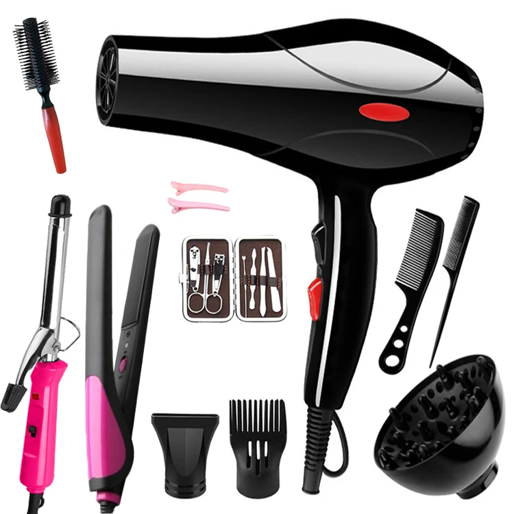 High quality tanzania deliya 2000w big home hotel powerful 5 in 1 salon hair blow dryer
