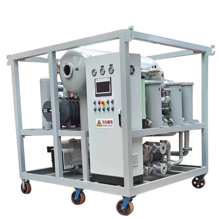 HuaZheng 1200 L transformer oil purification single stage oil filtration machine vacuum transformer oil purifier