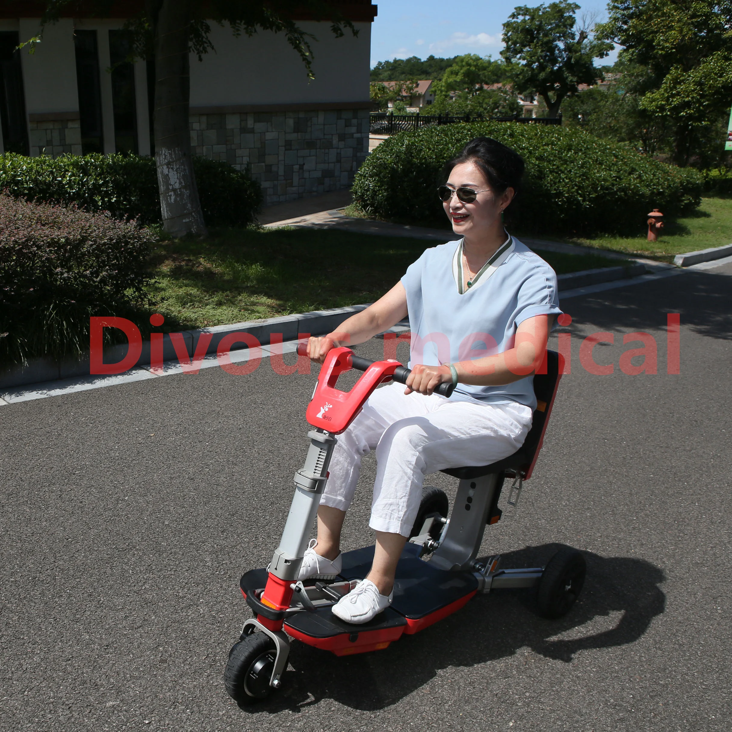 Hot Sale Lightweight Supplier Prices Mobility Rollator Walker For Elderly Folding Transport Car