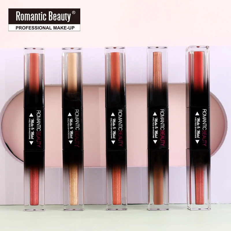 Частная торговая марка веганские жидкие тени для век Duochrome
