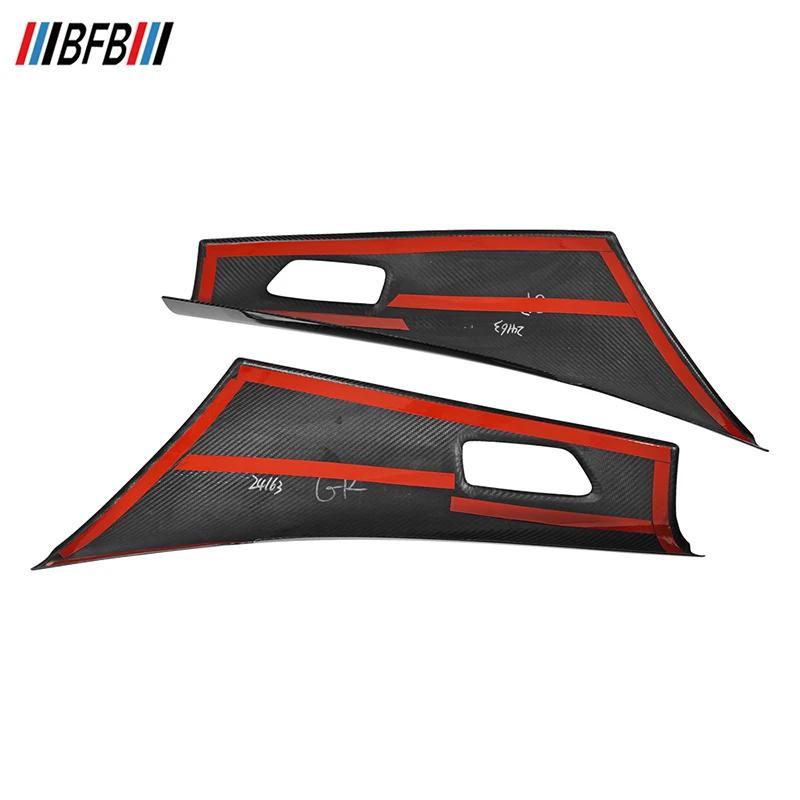 BFB Carbon Fiber Pre-Preg Carbon Fiber Rear Door Panel Trim Interior Trim For Toyota GR Corolla 2023 up
