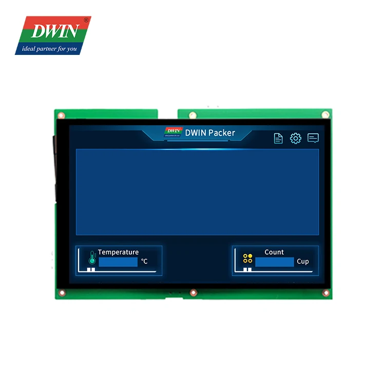 Интеллектуальный последовательный экран DWIN 10,1 дюйма HMI TFT, дисплей 1280*800 DMG12800L101_01W