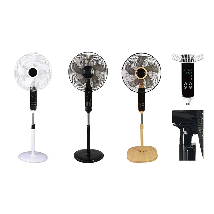 OEM customized logo 2022 new arrival household 60w 16 inch electric stand fan with remote control