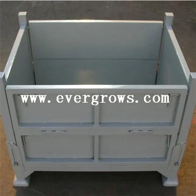 Rectangular table folding square steel pallet box Alibaba China (Mainland)