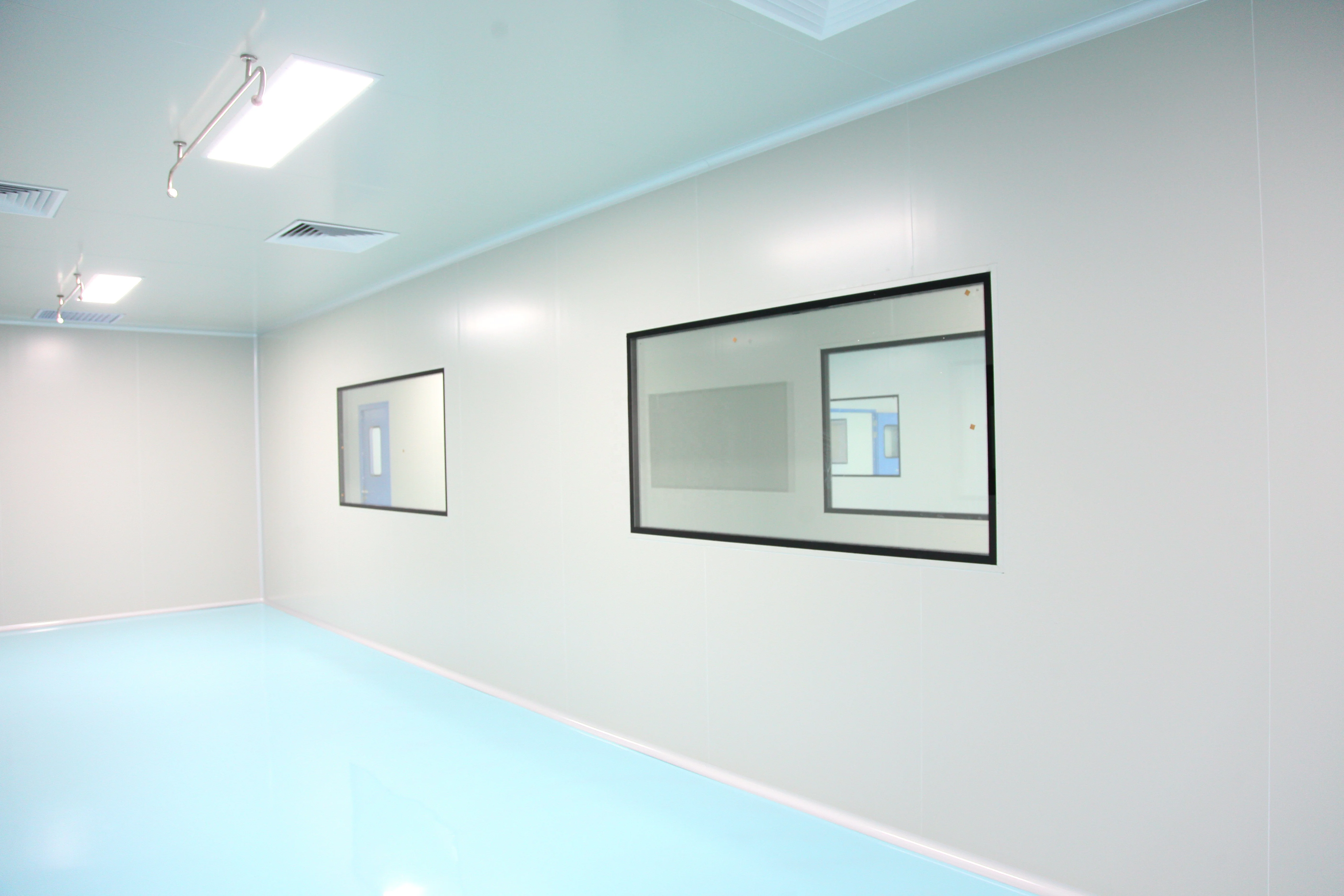 Double Tempered GMP Glass Clean room Window purification window