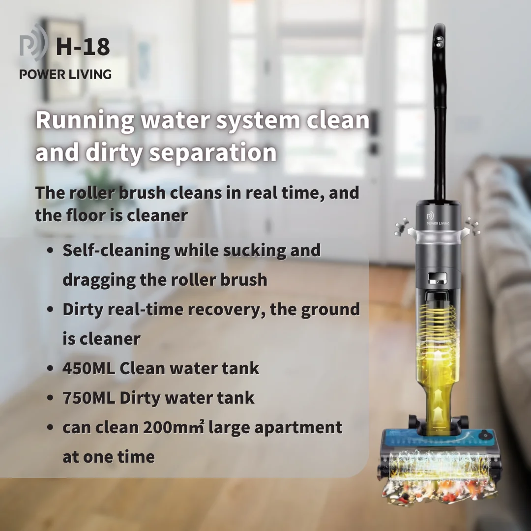 High Quality Wholesale Cordless Automatic Wet and Dry Vacuum Cleaner for Floor Care