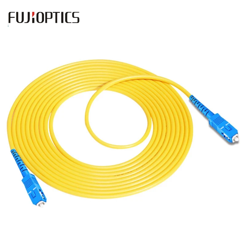FTTH Fiber Optic Patch Cord With SC LC FC ST Connector Fibre Optic Patchcord Cable