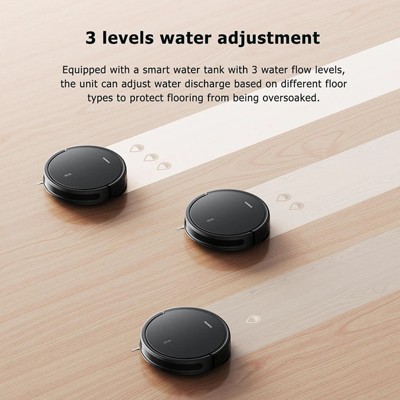 Xiaomi Robot Vacuum E10C 3500Pa Powerful Suction Fan Blower Combination of Multiple sensors App Control Smart Water Tank