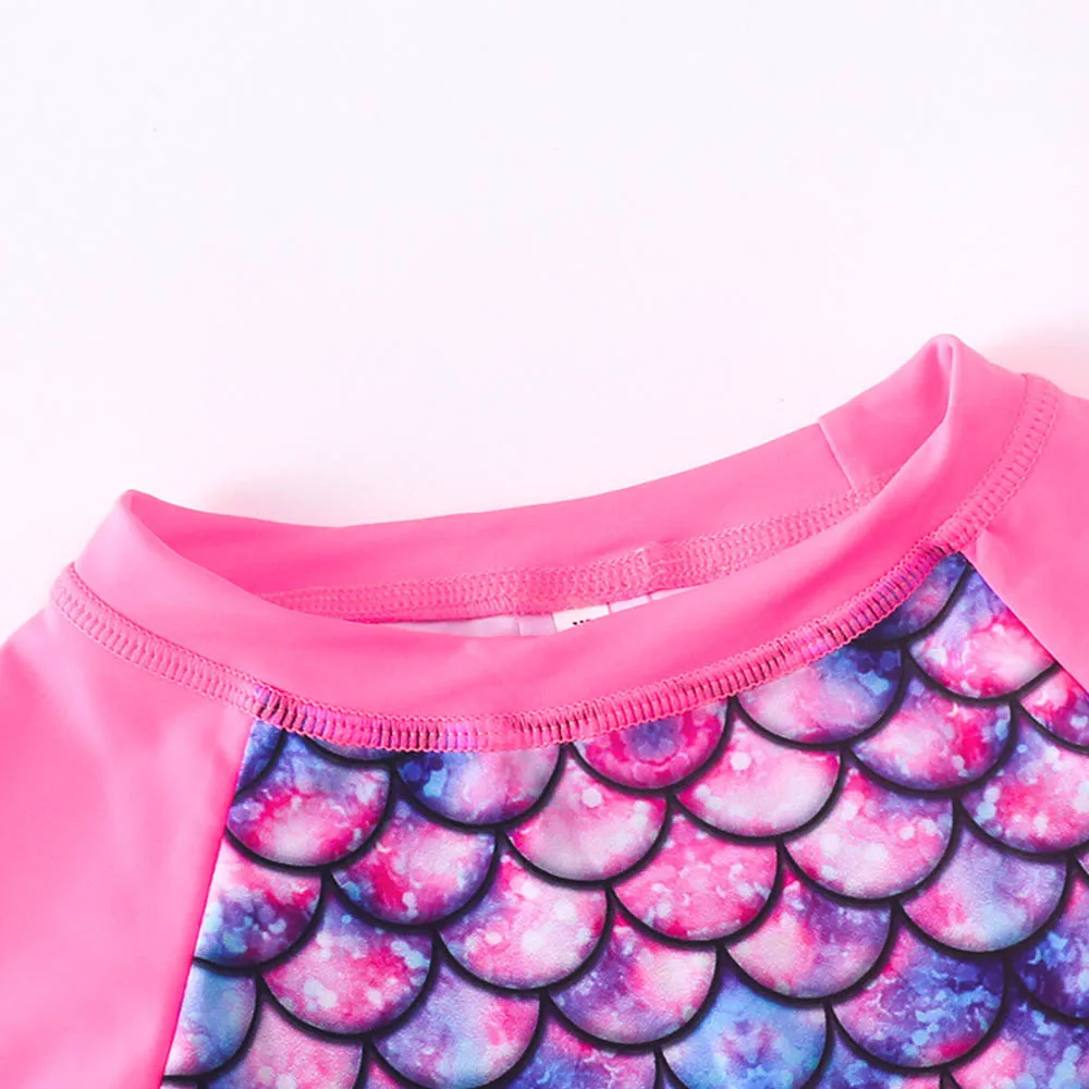 Bear Leader Girls Baby Swimsuit Lace Girl Swimwear Print Kids Bathing Suit Girls Beach Dresses One-piece Swimsuit Kids Clothes