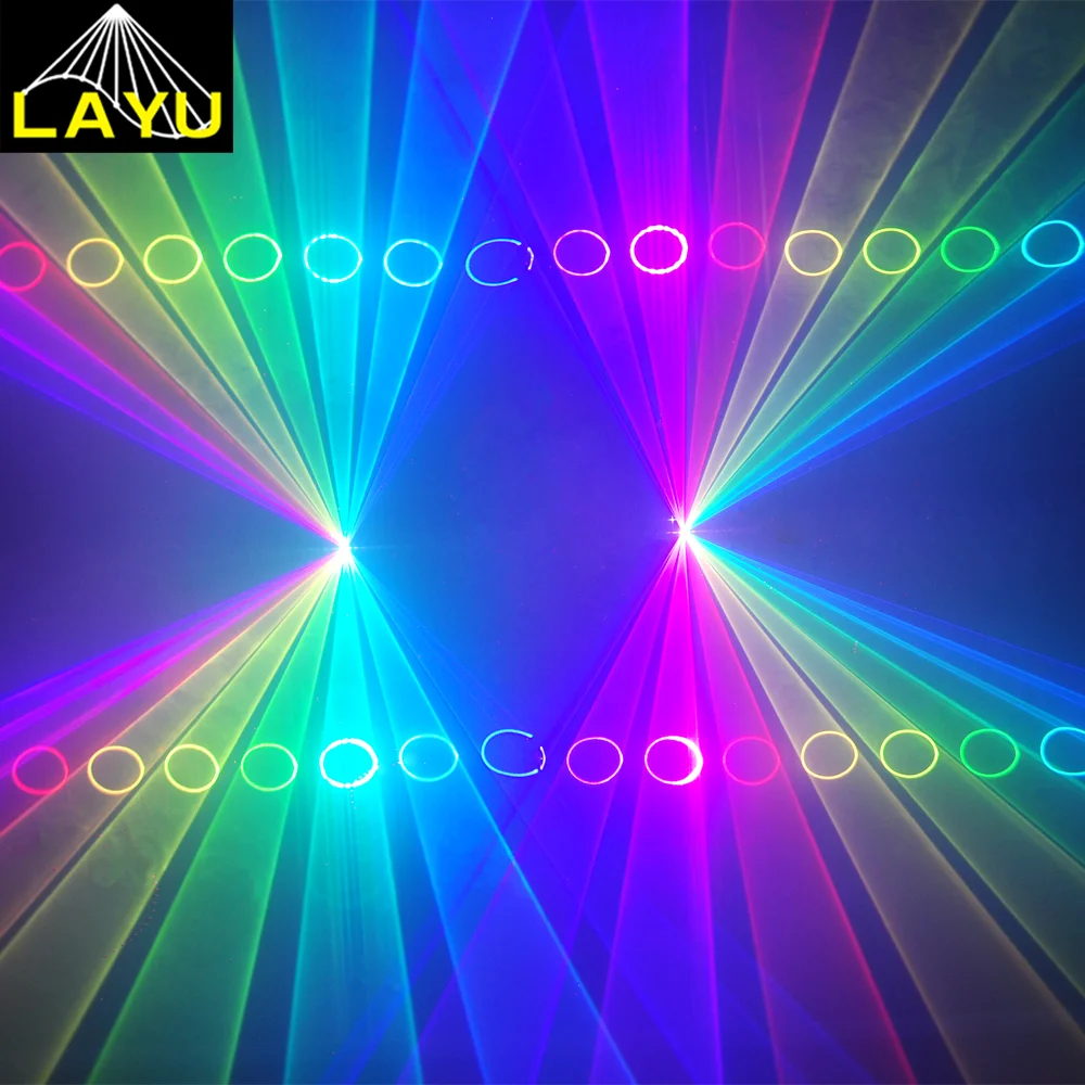stage dj custom logo 5w 5 watt rgb full color laser projector 5w rgb  light disco price show lights for sale in india