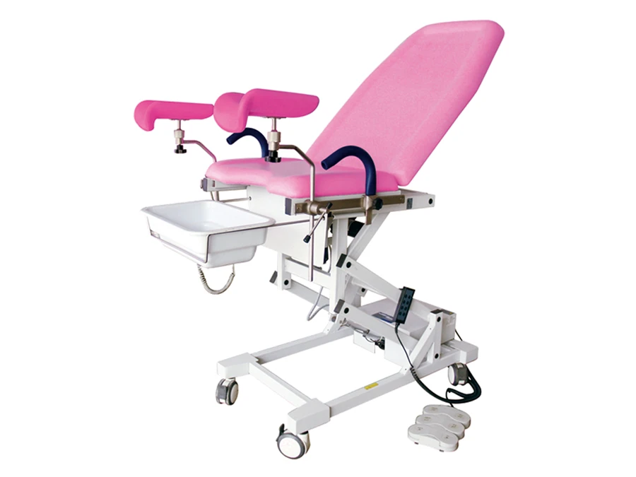 Electric Obstetric Chair Exam Bed Gynecology Examination Table