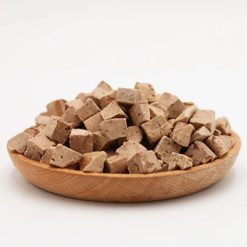 Hot selling natural healthy freeze dried duck liver pet snacks cat and dog food