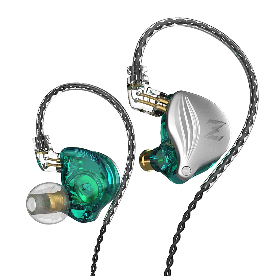 In Ear Earphones Dynamic technology 1DD HIFI Bass Metal Earbuds Sport Noise Cancelling Headset Monitor