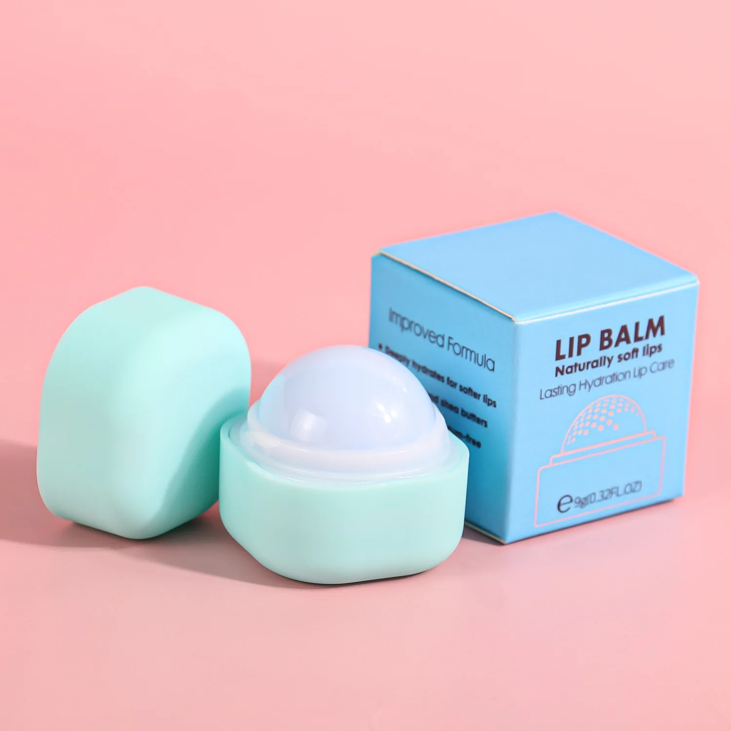 OEM Lip Balm Free Sample Custom Logo Lip Balm Private Label Waterproof Clear Moustirzing Lip Balm