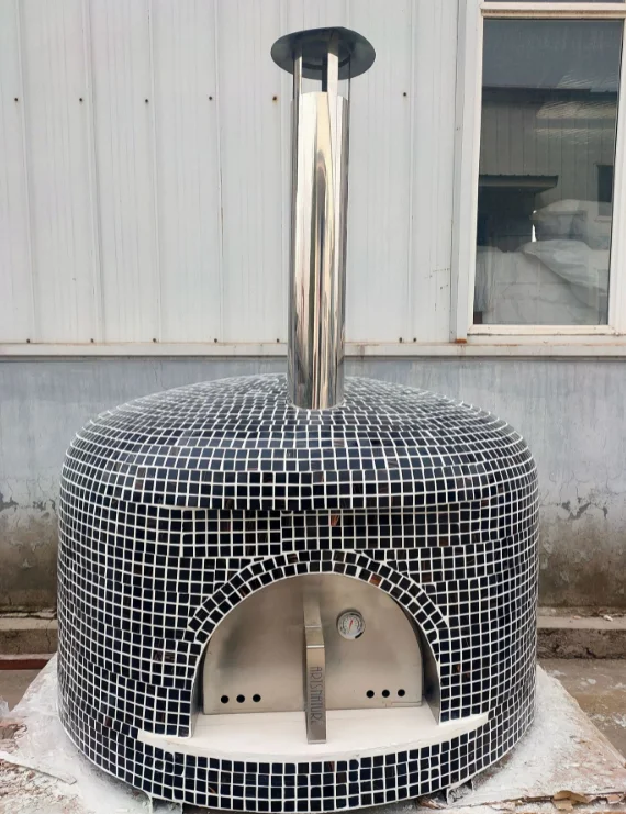 The Best Selling Outdoor Clay Pizza Oven Single Layer Freestanding For Wood