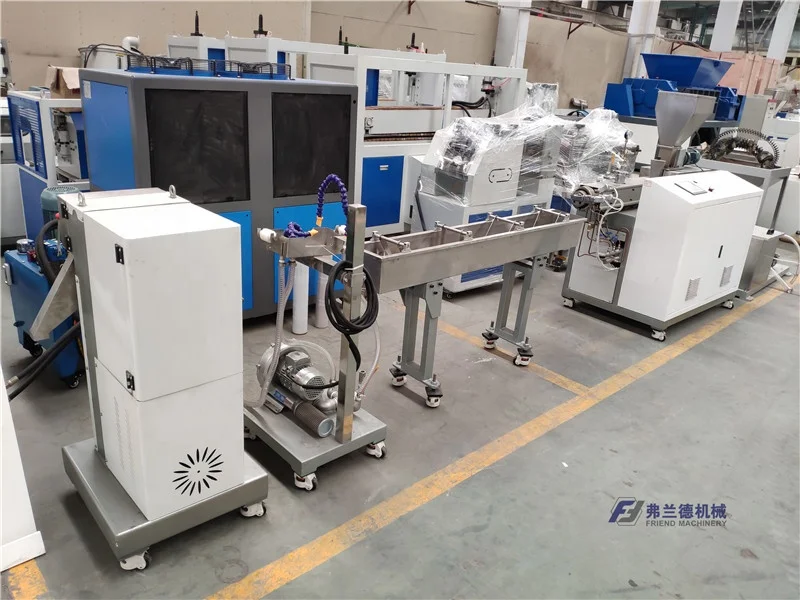 SHJ20 Lab twin screw PET pelletizing line