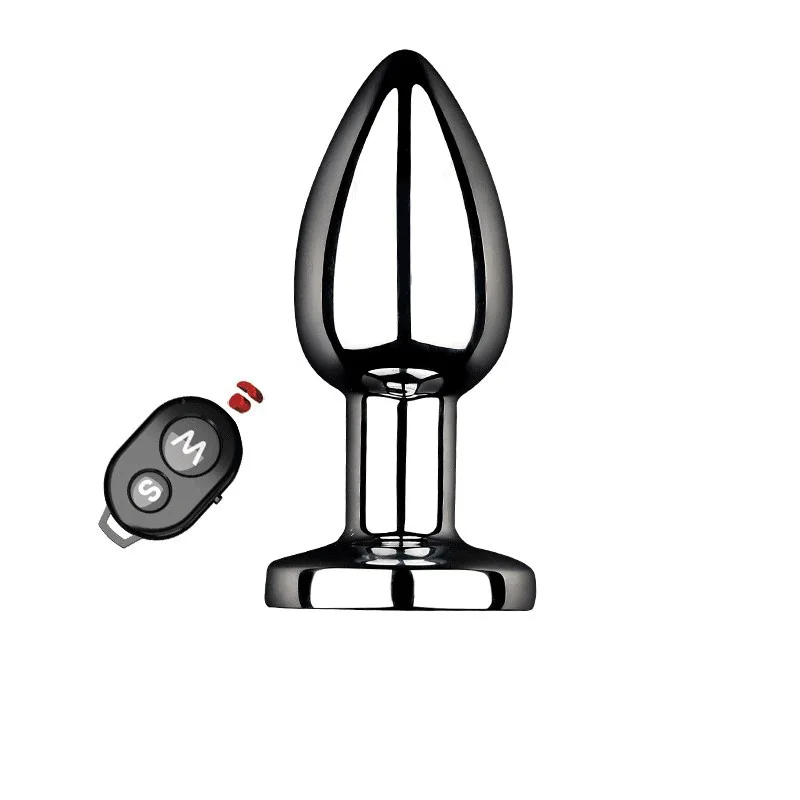 Hot Sale Electric Vibrator Anal Toys Metal Anal Butt Plug Adult Sex Toys for Woman juguetes sexuales