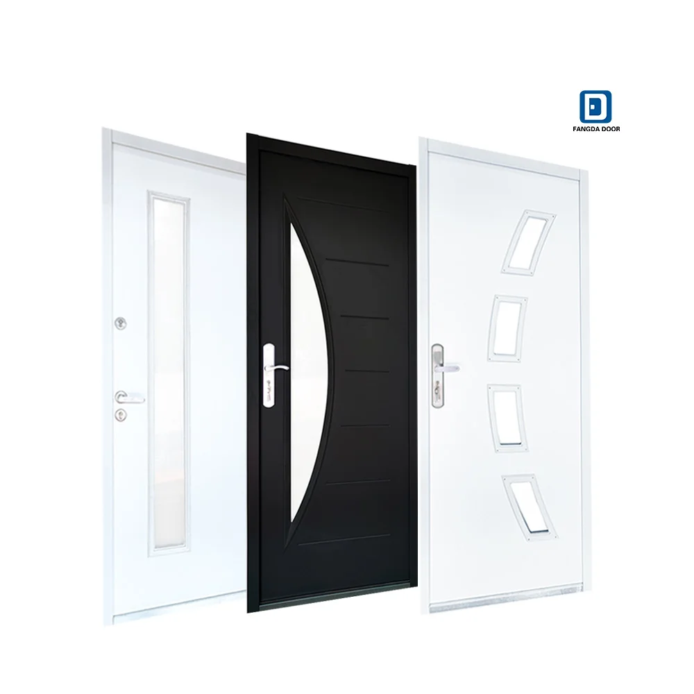 Fangda factory high quality  steel luxury exterior security steel otherdoors
