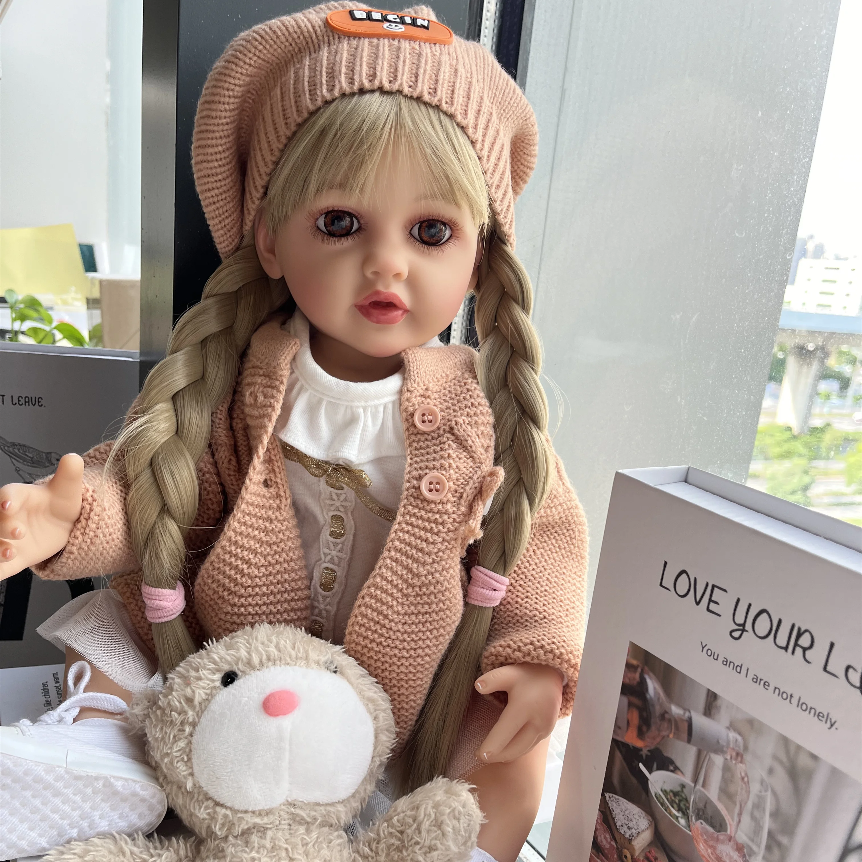 Direct factory Doll  Full Silicone Reborn Mueco Mini Inches Newborn Silicon Silicona Platino Free Reborn Baby Dolls
